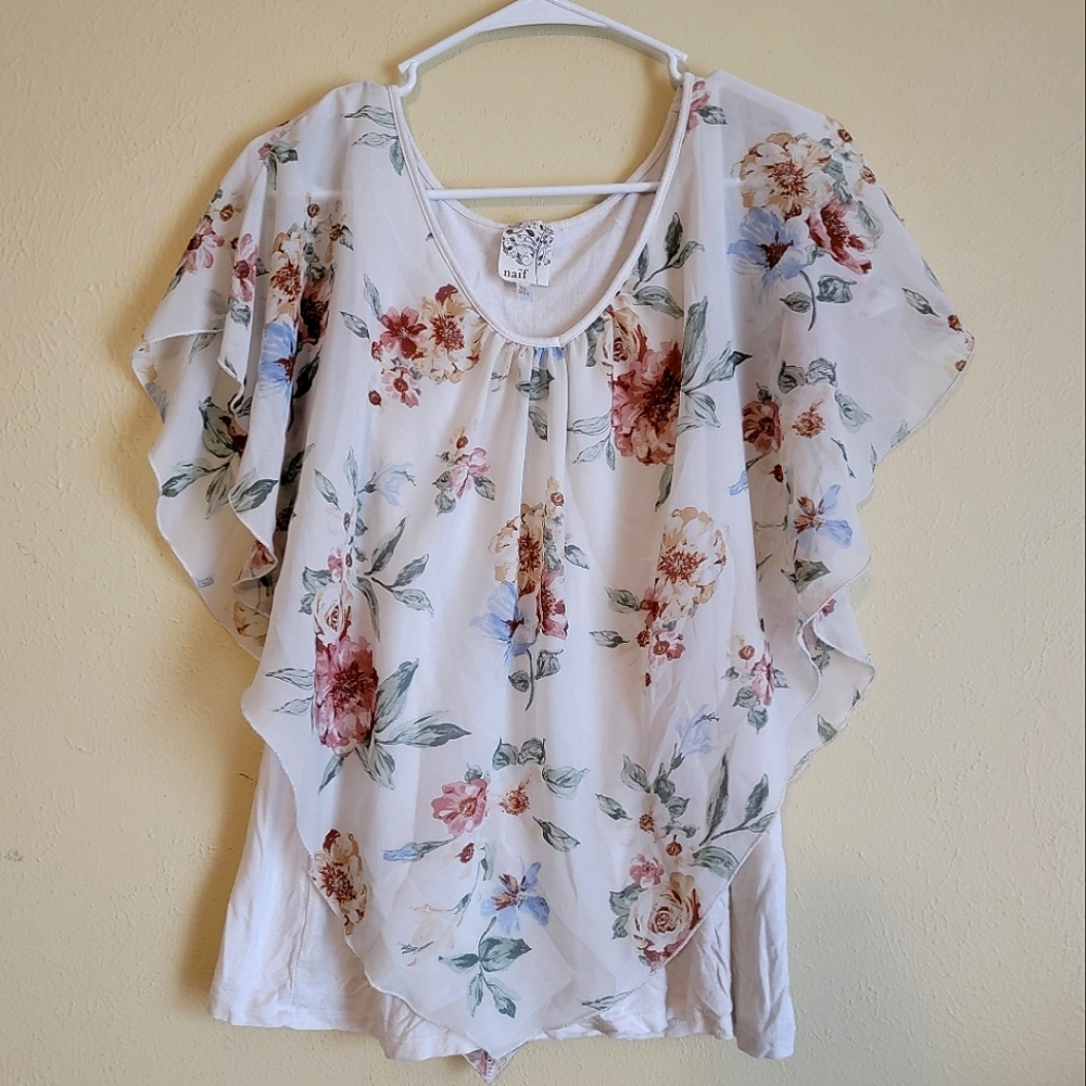 Floral Layered Top Naif XL